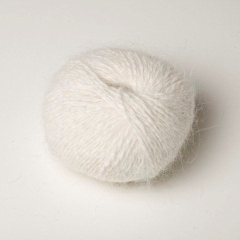 Pelote laine angora gris perle - Bel Angora - Vente de laine Angora