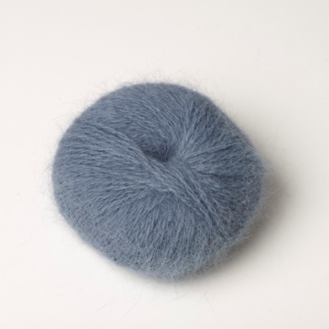 Pelote laine angora gris foncé - Bel Angora - Vente de laine Angora